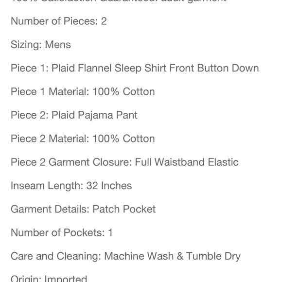 Wondershop Mens Red Buffalo Check Plaid 2pc Pajama Set - Red (Large) - Picture 3 of 8